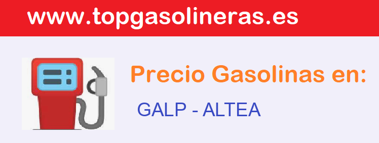 Precios gasolina en GALP - altea